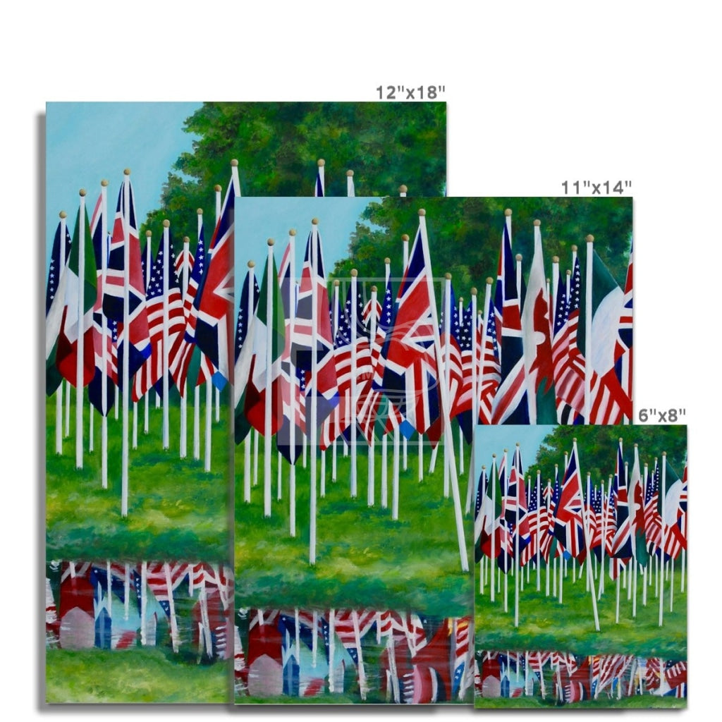 Flags Fine Art Print - Chelsea Martin Art