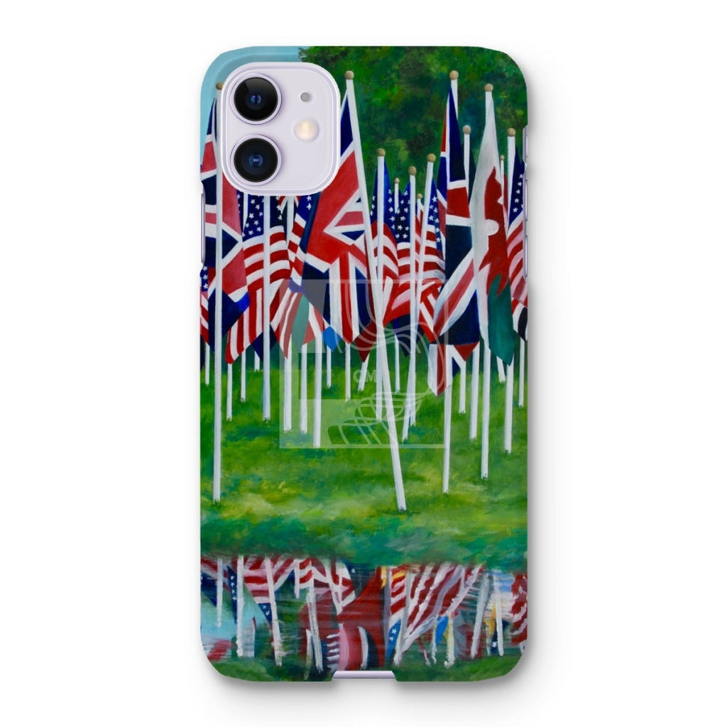 Flags Snap Phone Case Iphone 11 / Gloss & Tablet Cases