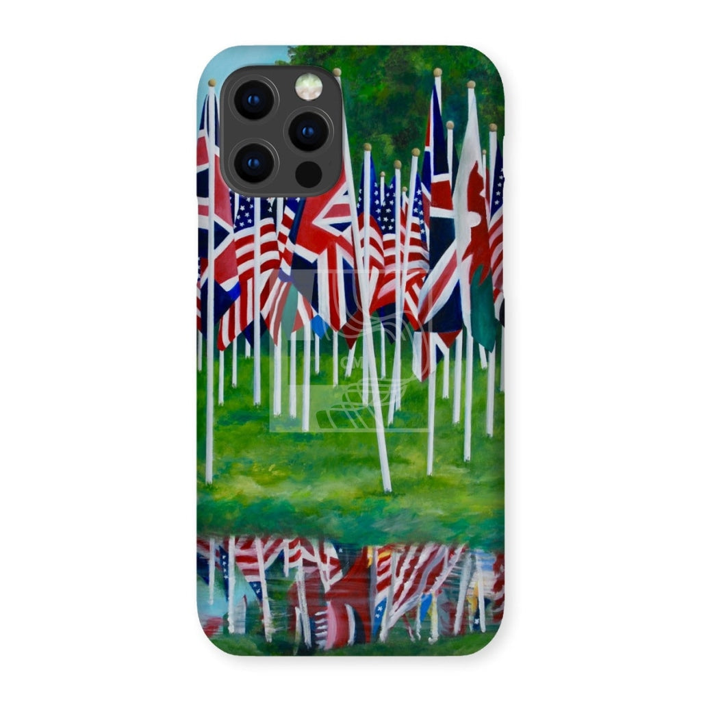 Flags Snap Phone Case Iphone 12 Pro / Gloss & Tablet Cases