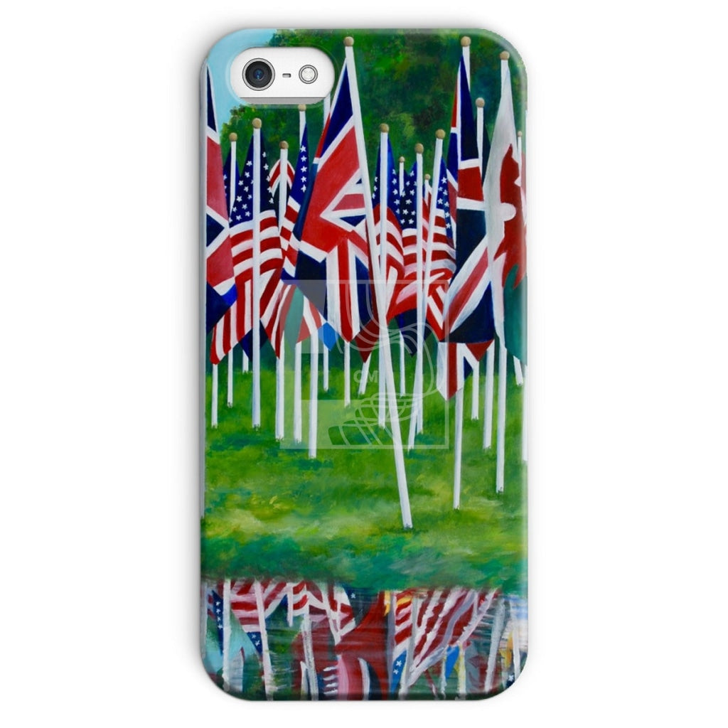 Flags Snap Phone Case Iphone Se (2020) / Gloss & Tablet Cases