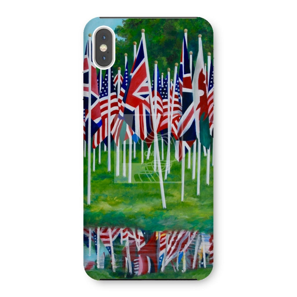 Flags Snap Phone Case Iphone Xs Max / Gloss & Tablet Cases