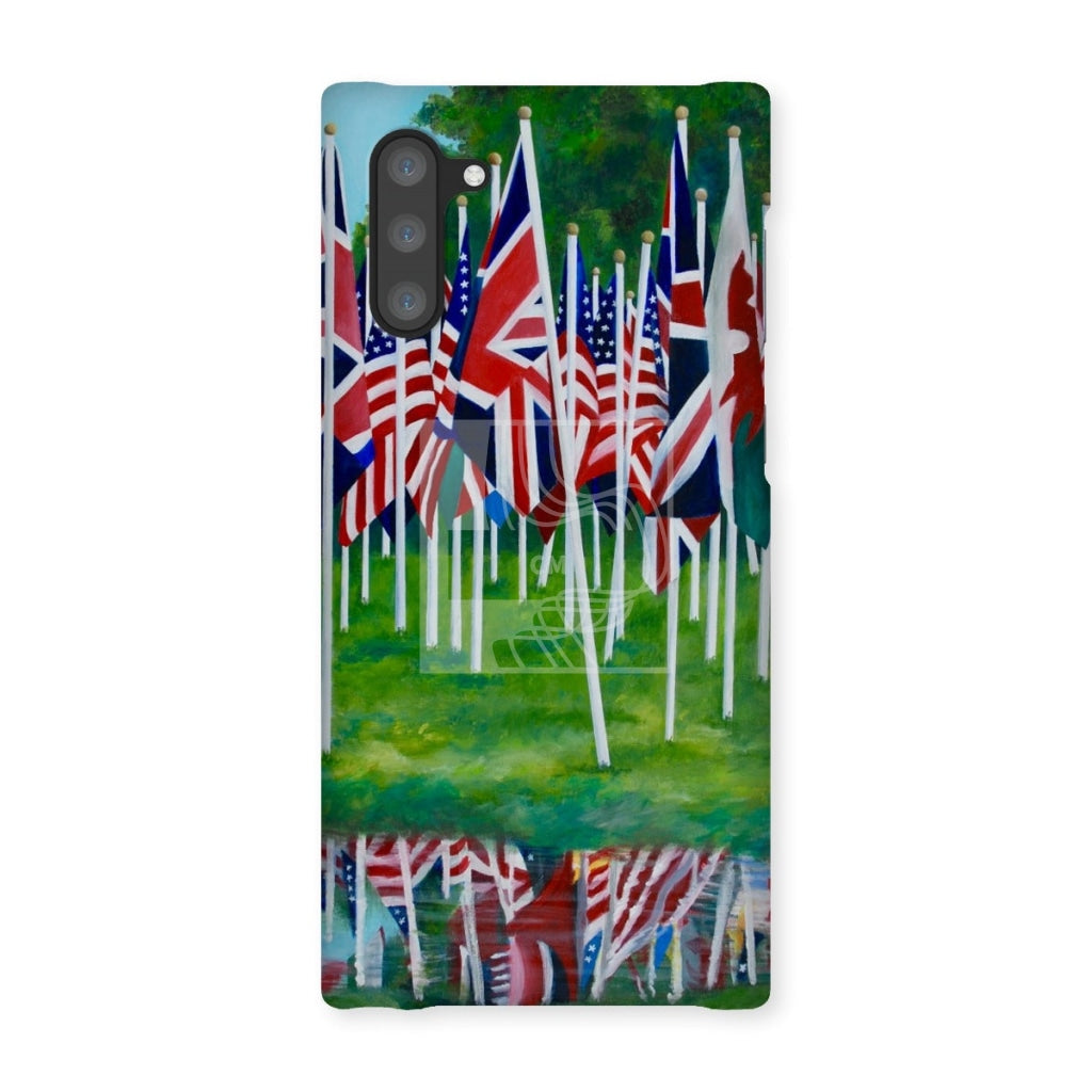 Flags Snap Phone Case Samsung Galaxy Note 10 / Gloss & Tablet Cases