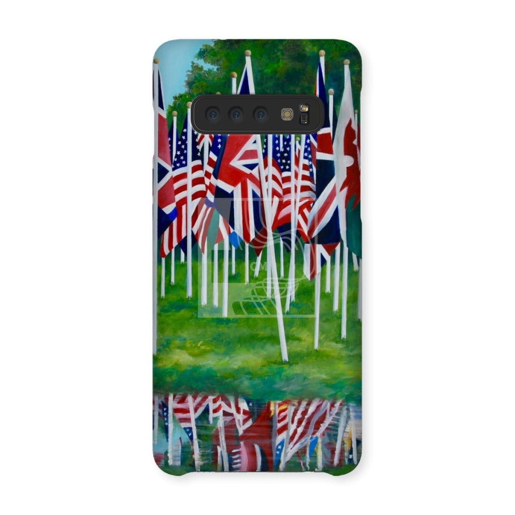 Flags Snap Phone Case Samsung Galaxy S10 / Gloss & Tablet Cases