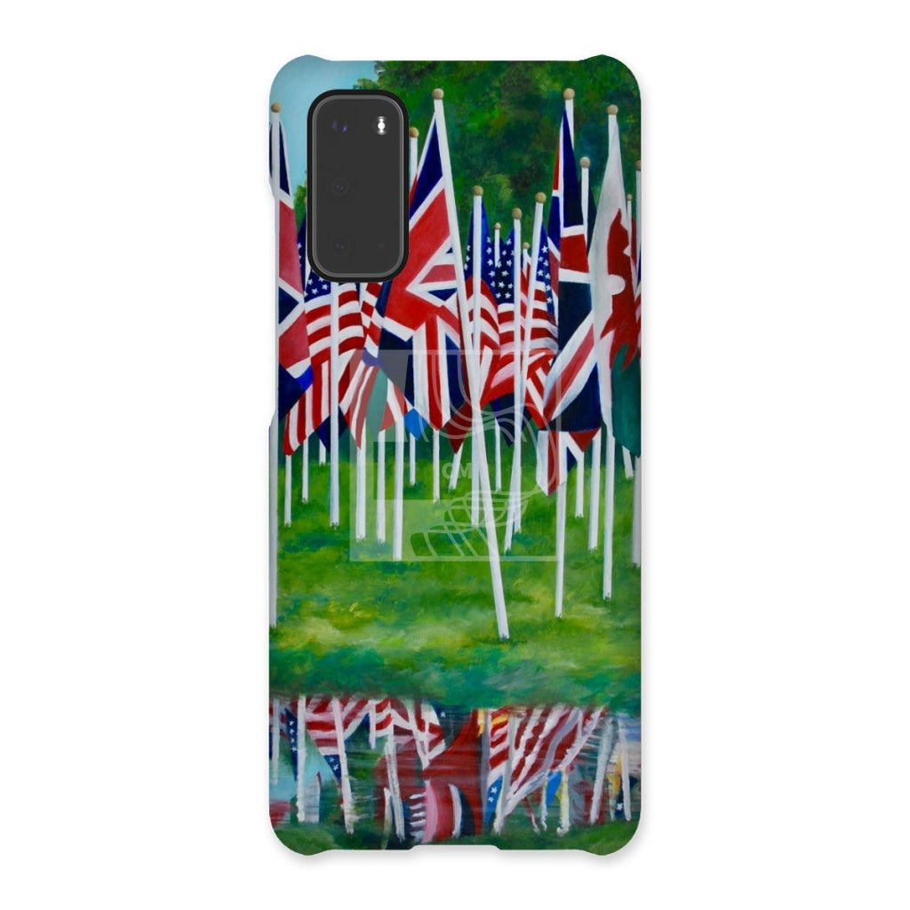 Flags Snap Phone Case Samsung Galaxy S20 / Gloss & Tablet Cases