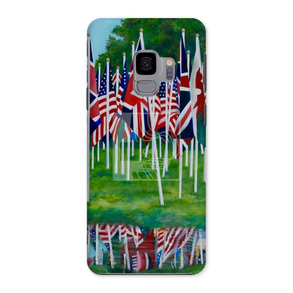 Flags Snap Phone Case Samsung Galaxy S9 / Gloss & Tablet Cases