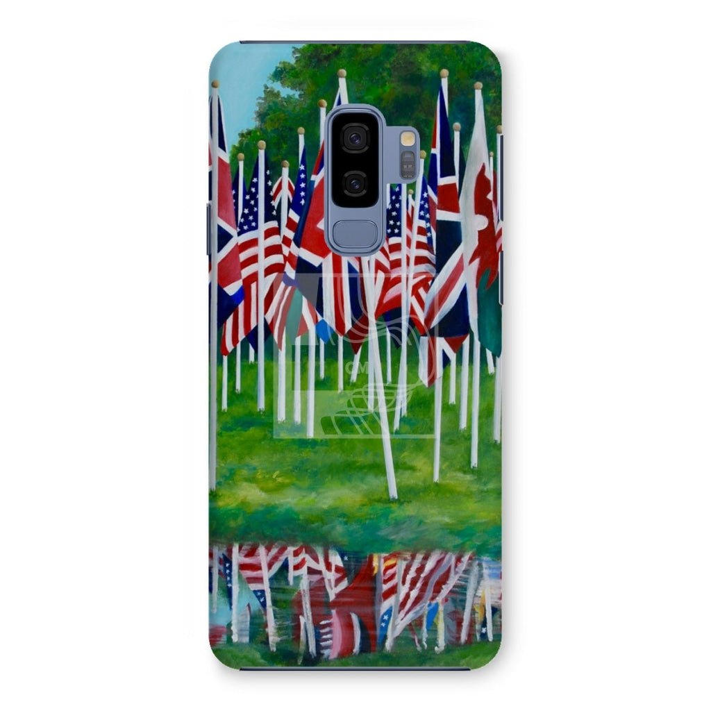 Flags Snap Phone Case Samsung Galaxy S9 Plus / Gloss & Tablet Cases