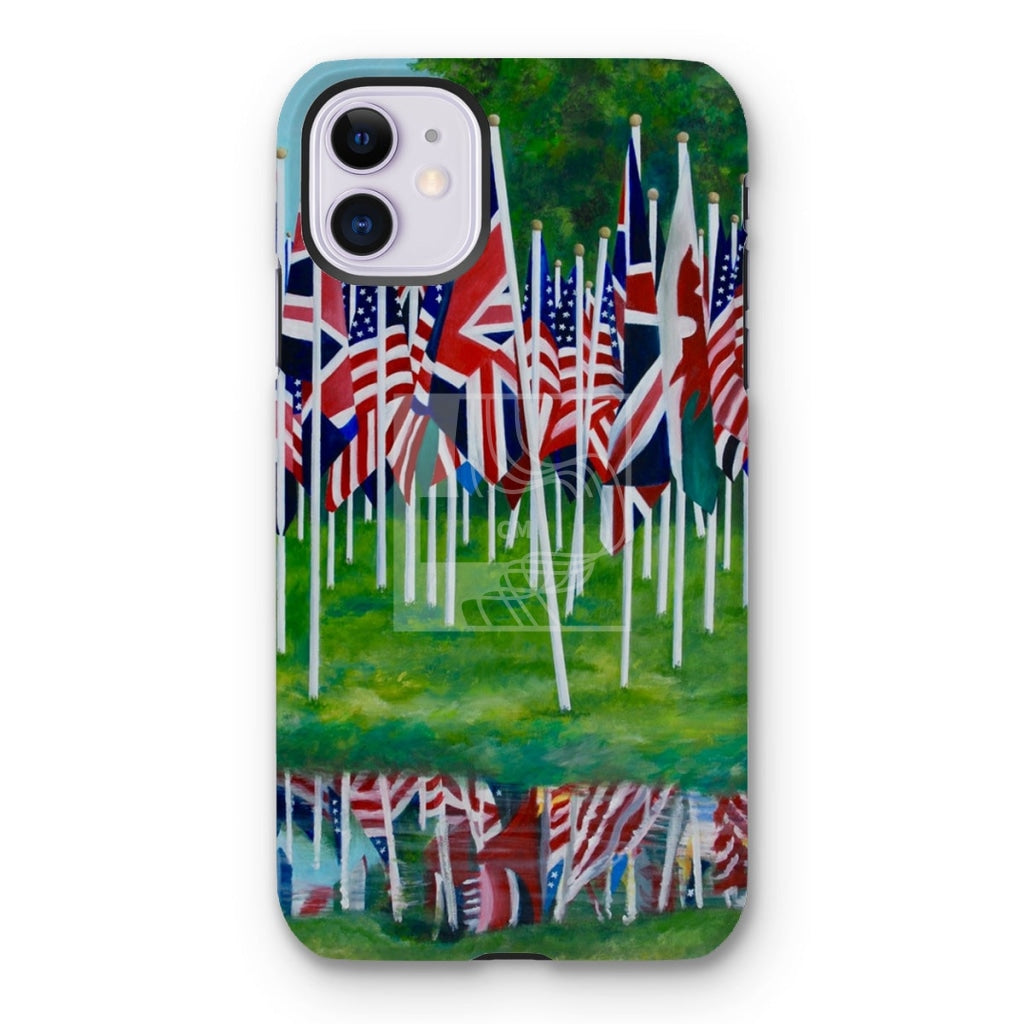 Flags Tough Phone Case Iphone 11 / Gloss & Tablet Cases