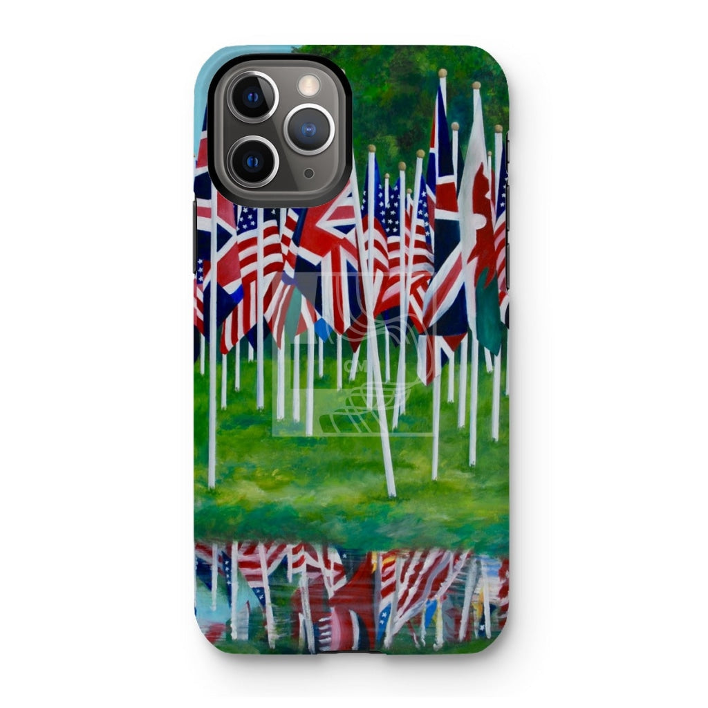 Flags Tough Phone Case Iphone 11 Pro / Gloss & Tablet Cases