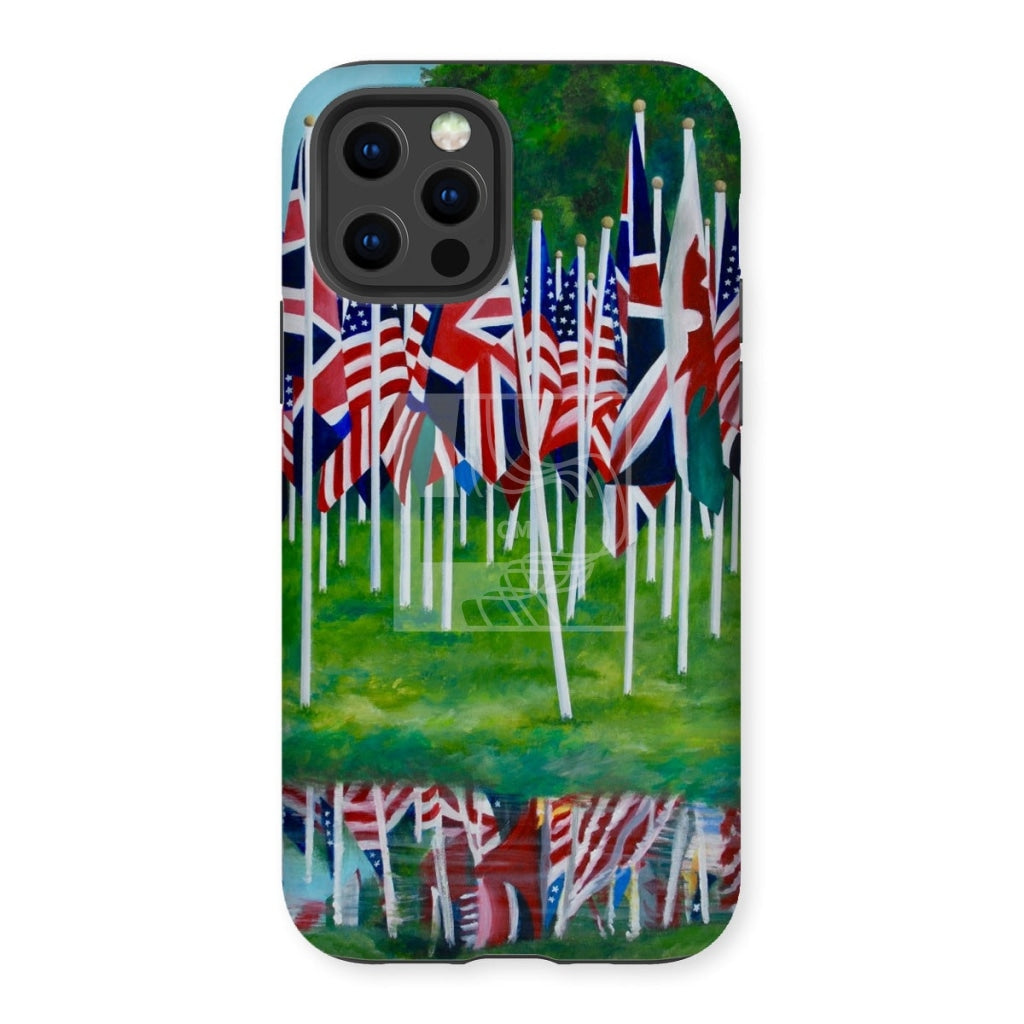 Flags Tough Phone Case Iphone 12 Pro / Gloss & Tablet Cases