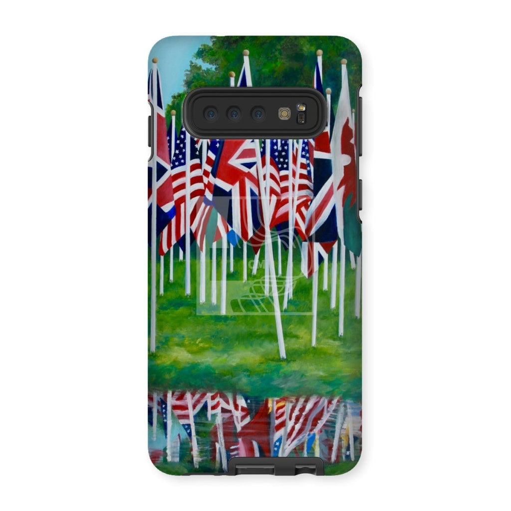 Flags Tough Phone Case Samsung Galaxy S10 / Gloss & Tablet Cases