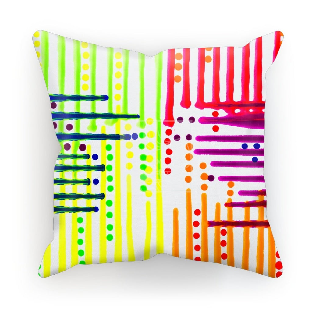 Fluorescent 2 Cushion - Chelsea Martin Art