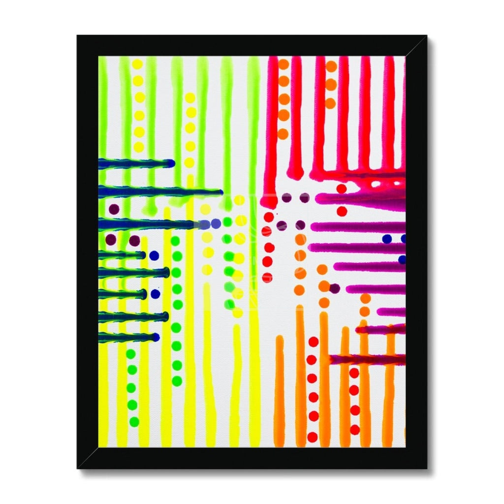 Fluorescent 2 Framed Print - Chelsea Martin Art