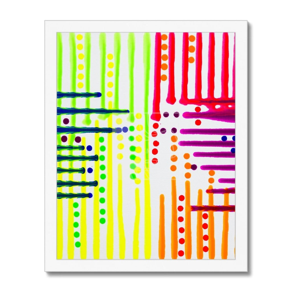 Fluorescent 2 Framed Print - Chelsea Martin Art