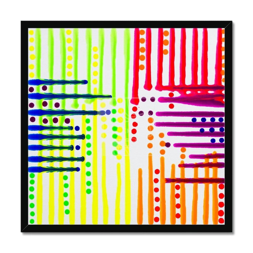 Fluorescent 2 Framed Print - Chelsea Martin Art
