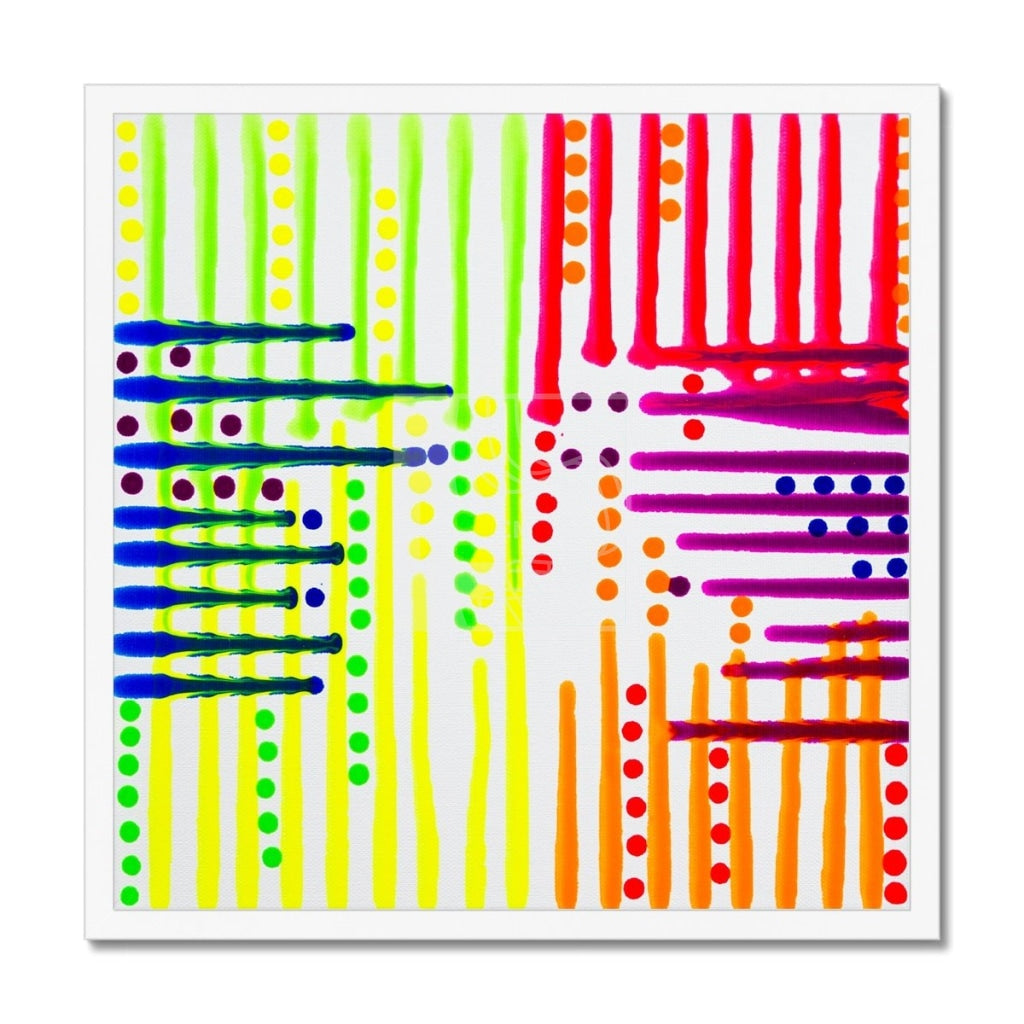 Fluorescent 2 Framed Print - Chelsea Martin Art