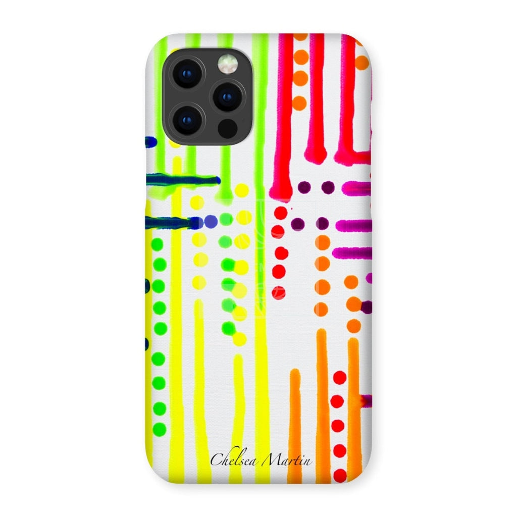 Fluorescent 2 Snap Phone Case Iphone 12 Pro / Gloss & Tablet Cases