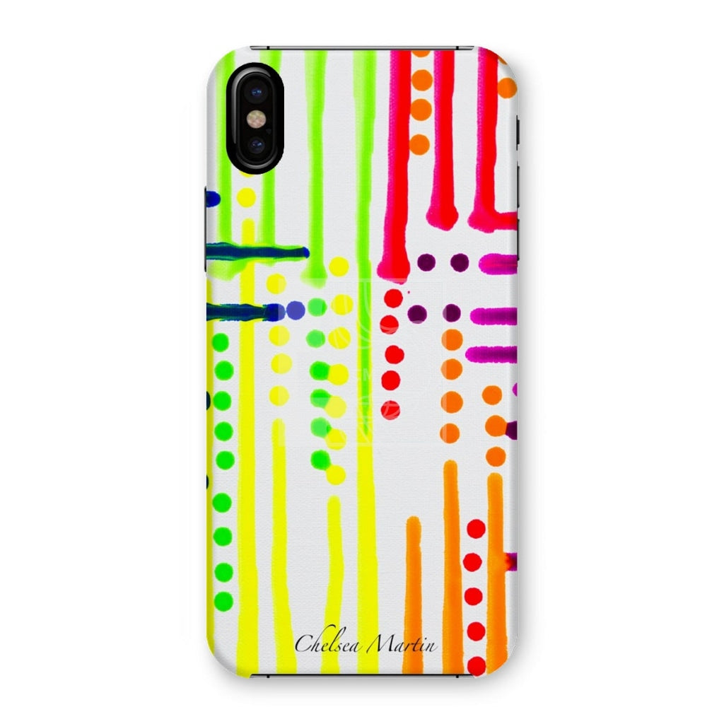 Fluorescent 2 Snap Phone Case Iphone Xs / Gloss & Tablet Cases