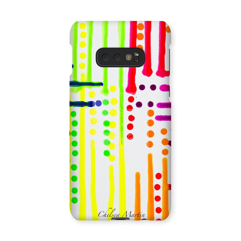 Fluorescent 2 Snap Phone Case Samsung Galaxy S10E / Gloss & Tablet Cases