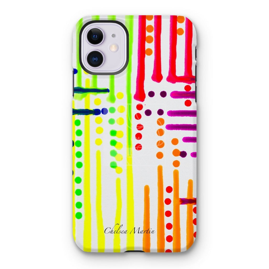 Fluorescent 2 Tough Phone Case Iphone 11 / Gloss & Tablet Cases