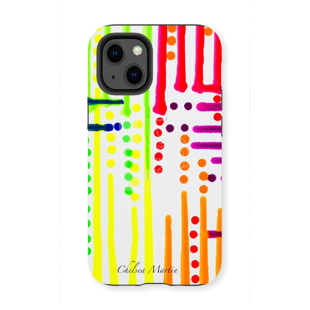 Fluorescent 2 Tough Phone Case Iphone 13 Mini / Gloss & Tablet Cases