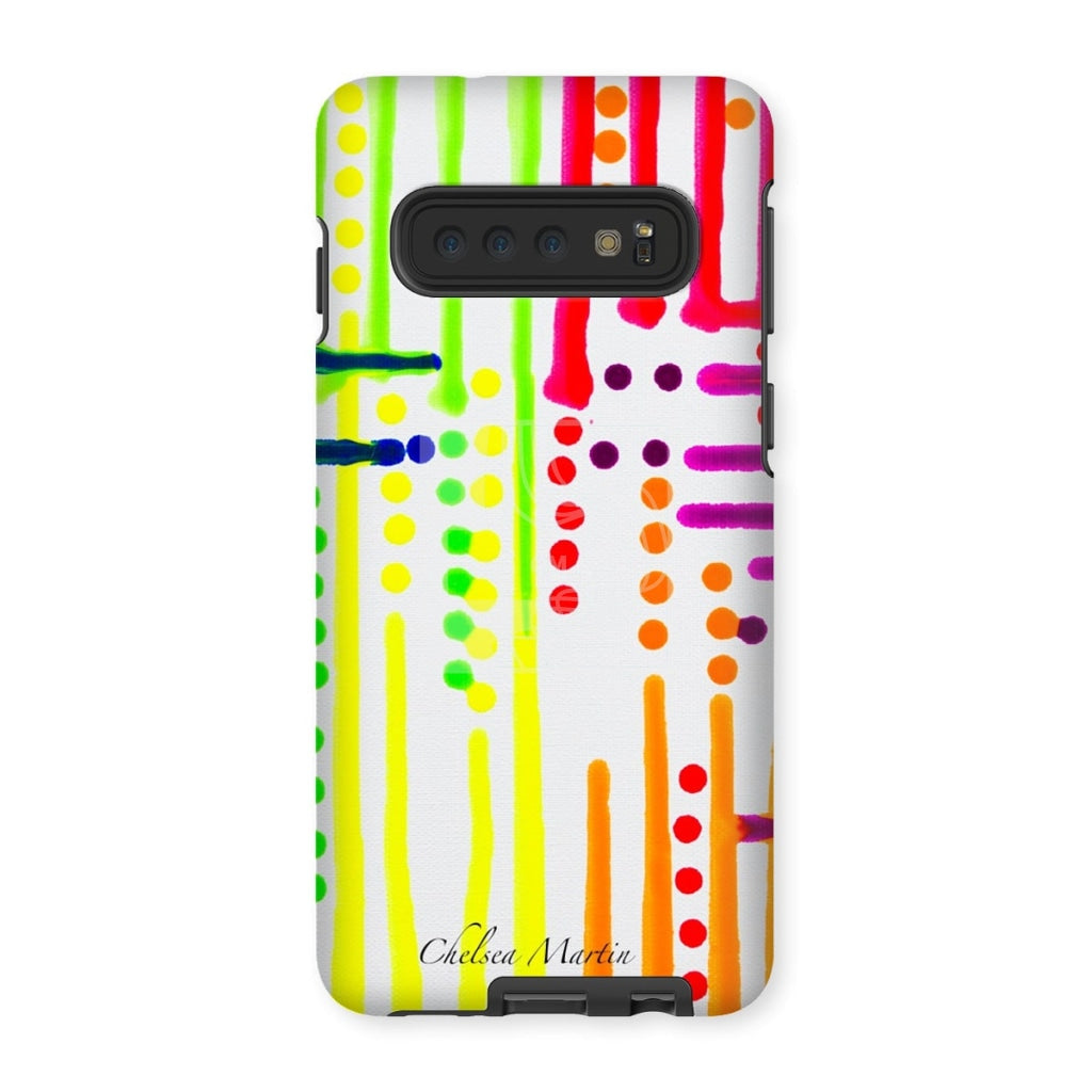 Fluorescent 2 Tough Phone Case Samsung Galaxy S10 / Gloss & Tablet Cases