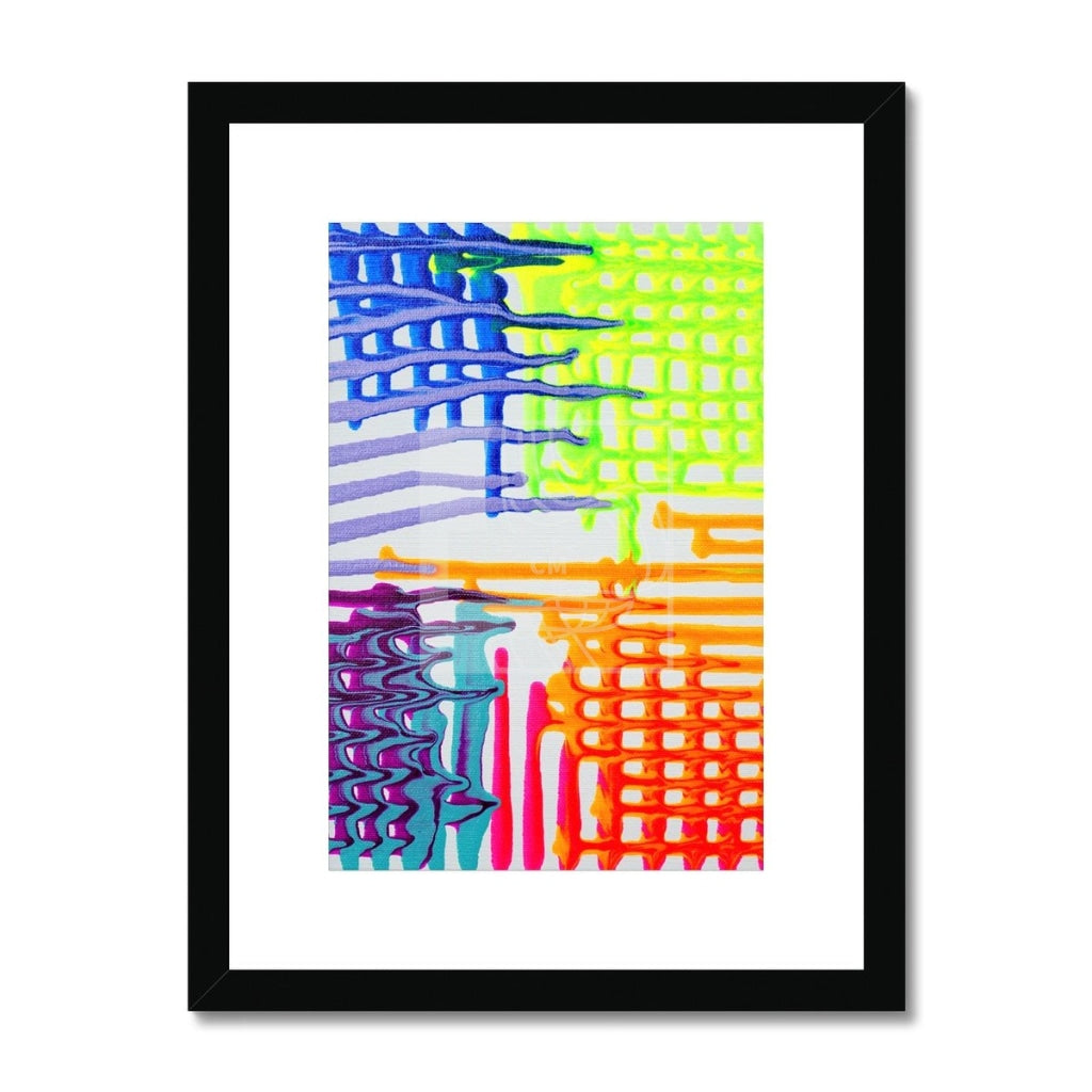 Fluorescent Framed & Mounted Print - Chelsea Martin Art