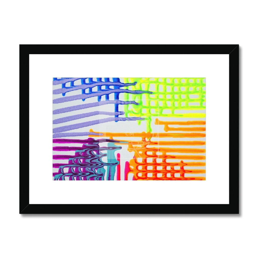 Fluorescent Framed & Mounted Print - Chelsea Martin Art