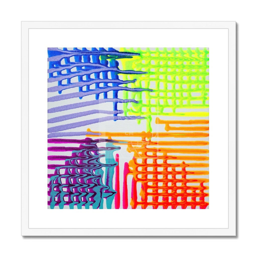 Fluorescent Framed & Mounted Print - Chelsea Martin Art