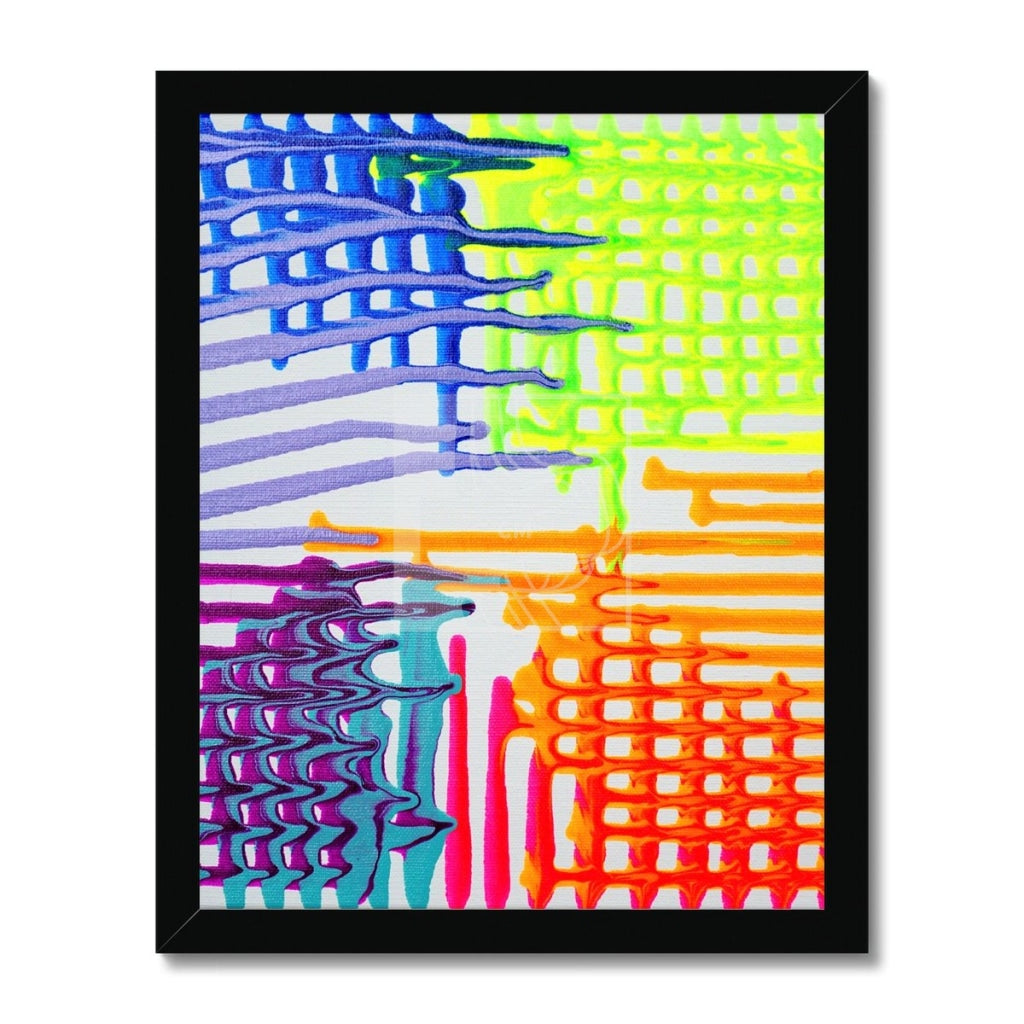 Fluorescent Framed Print - Chelsea Martin Art