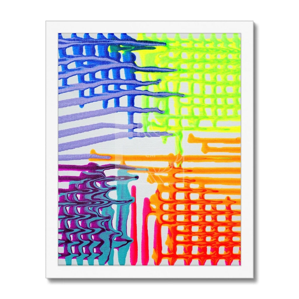 Fluorescent Framed Print - Chelsea Martin Art