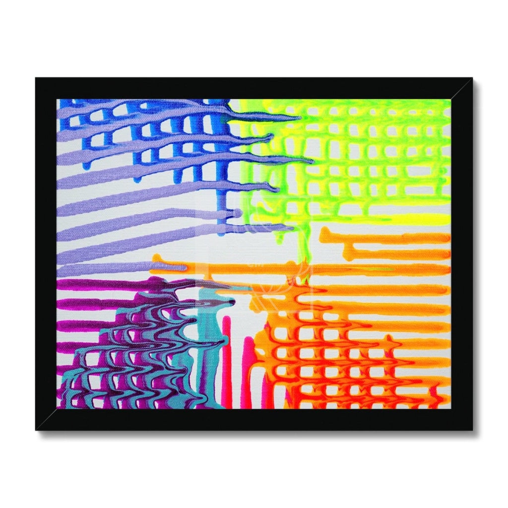 Fluorescent Framed Print - Chelsea Martin Art