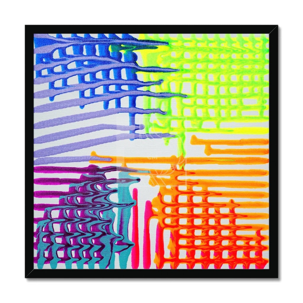 Fluorescent Framed Print - Chelsea Martin Art