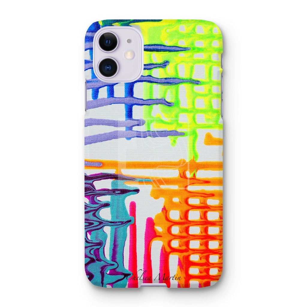 Fluorescent Snap Phone Case Iphone 11 / Gloss & Tablet Cases