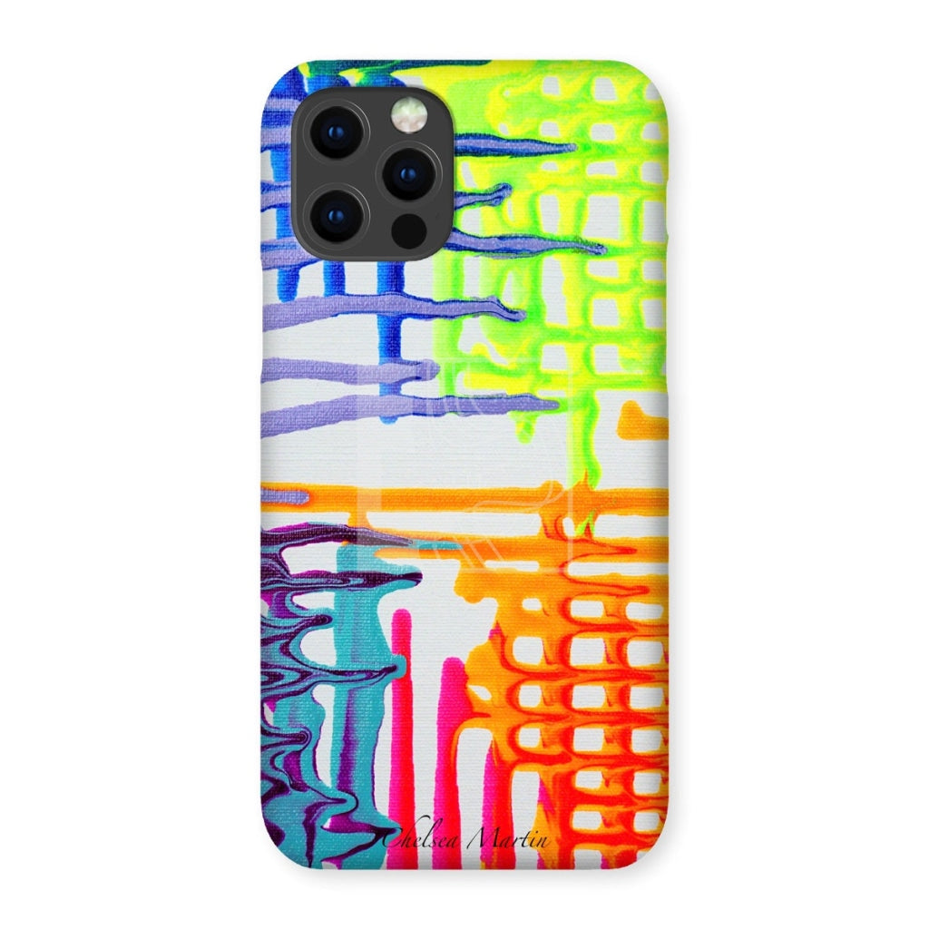 Fluorescent Snap Phone Case Iphone 12 Pro / Gloss & Tablet Cases