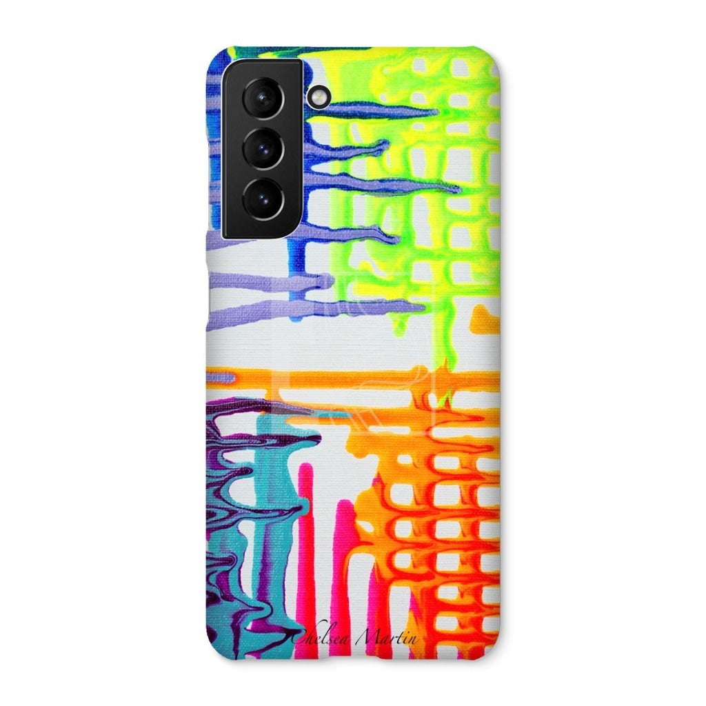 Fluorescent Snap Phone Case Samsung Galaxy S21 / Gloss & Tablet Cases