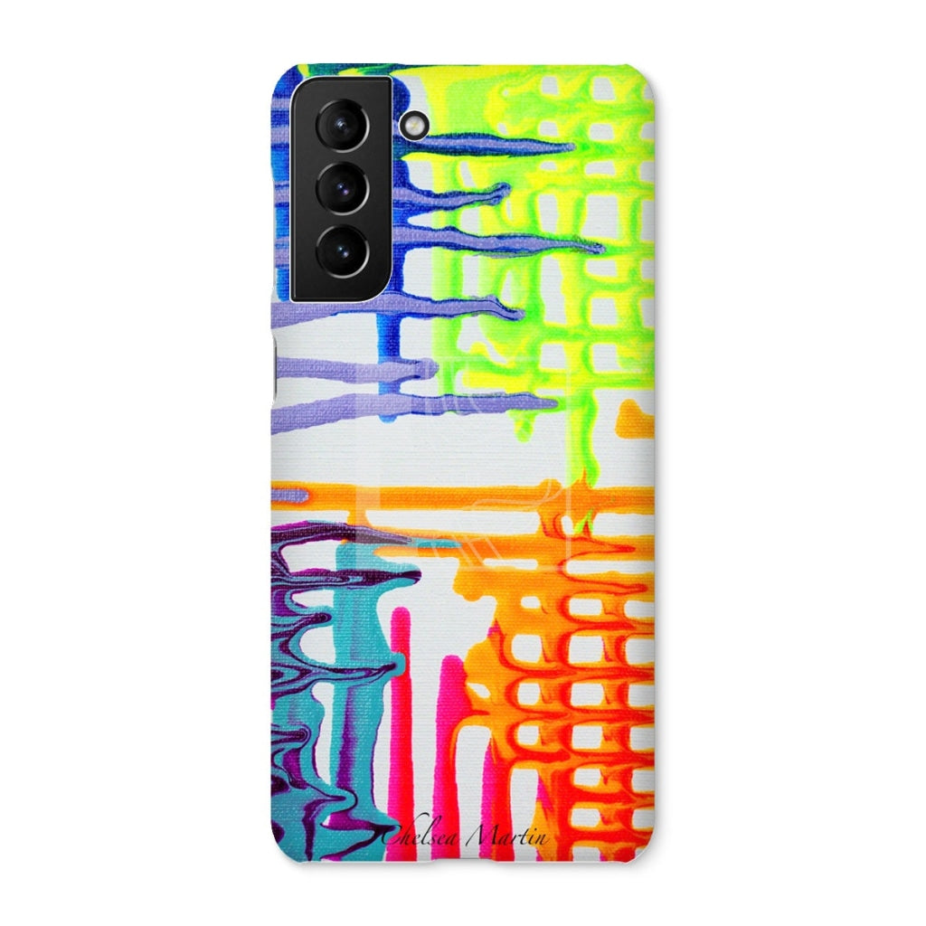 Fluorescent Snap Phone Case Samsung Galaxy S21 Plus / Gloss & Tablet Cases