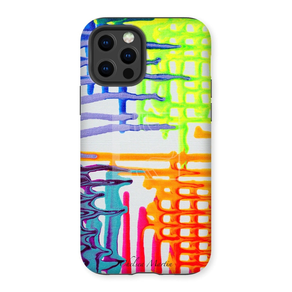 Fluorescent Tough Phone Case Iphone 12 Pro / Gloss & Tablet Cases