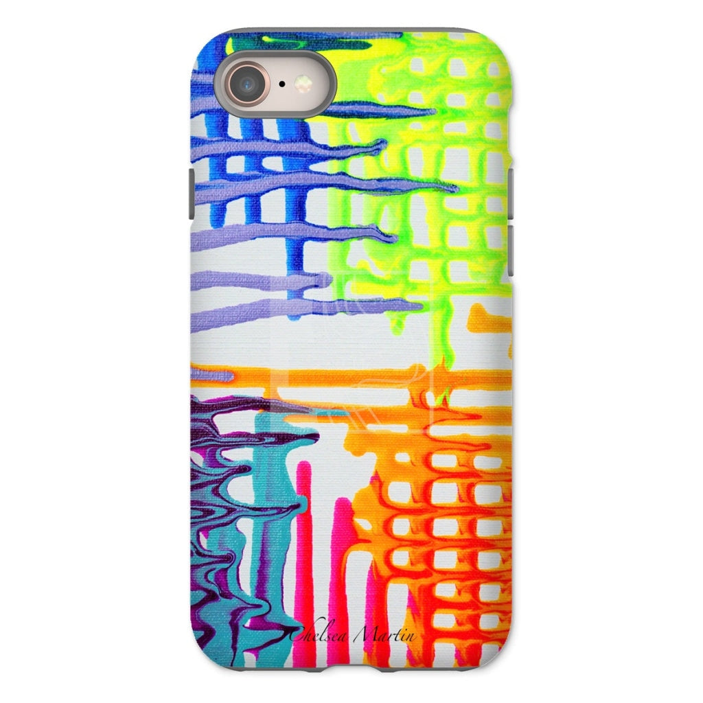 Fluorescent Tough Phone Case Iphone 8 / Gloss & Tablet Cases