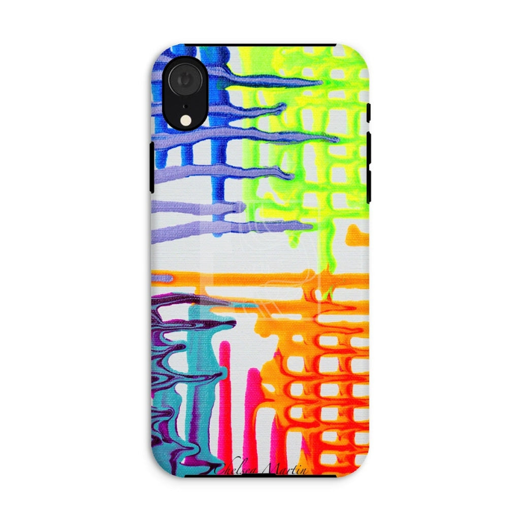 Fluorescent Tough Phone Case Iphone Xr / Gloss & Tablet Cases