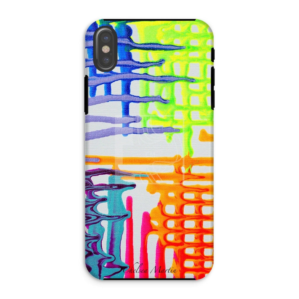 Fluorescent Tough Phone Case Iphone Xs / Gloss & Tablet Cases