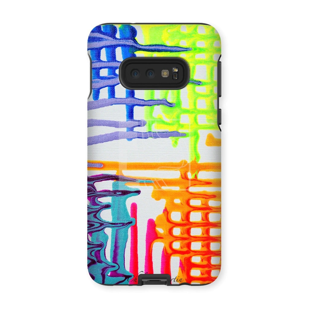 Fluorescent Tough Phone Case Samsung Galaxy S10E / Gloss & Tablet Cases