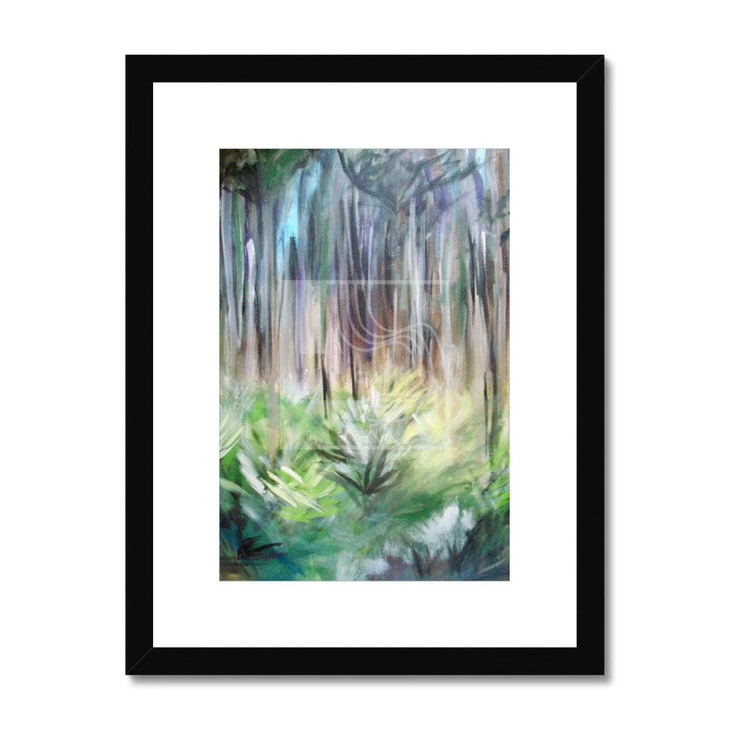 Forest Framed & Mounted Print - Chelsea Martin Art