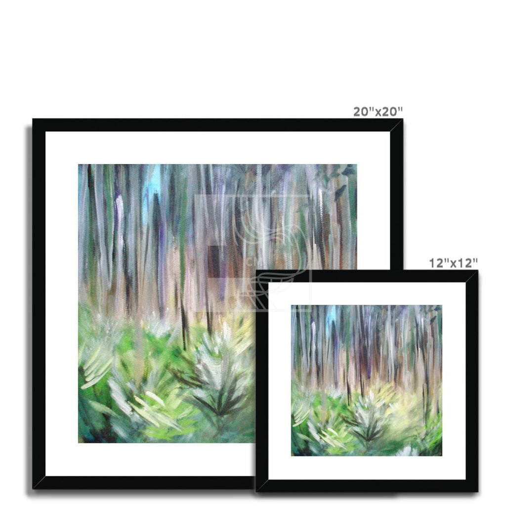 Forest Framed & Mounted Print - Chelsea Martin Art