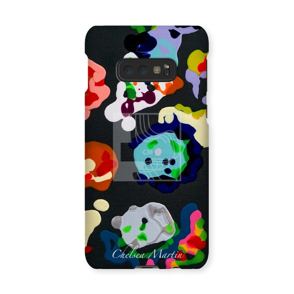 Globs Snap Phone Case Samsung Galaxy S10E / Gloss & Tablet Cases