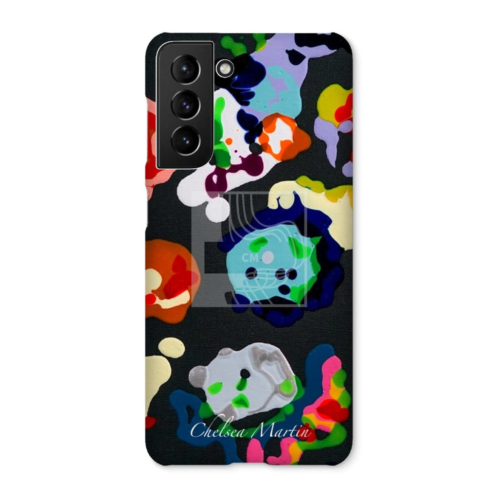 Globs Snap Phone Case Samsung Galaxy S21 / Gloss & Tablet Cases