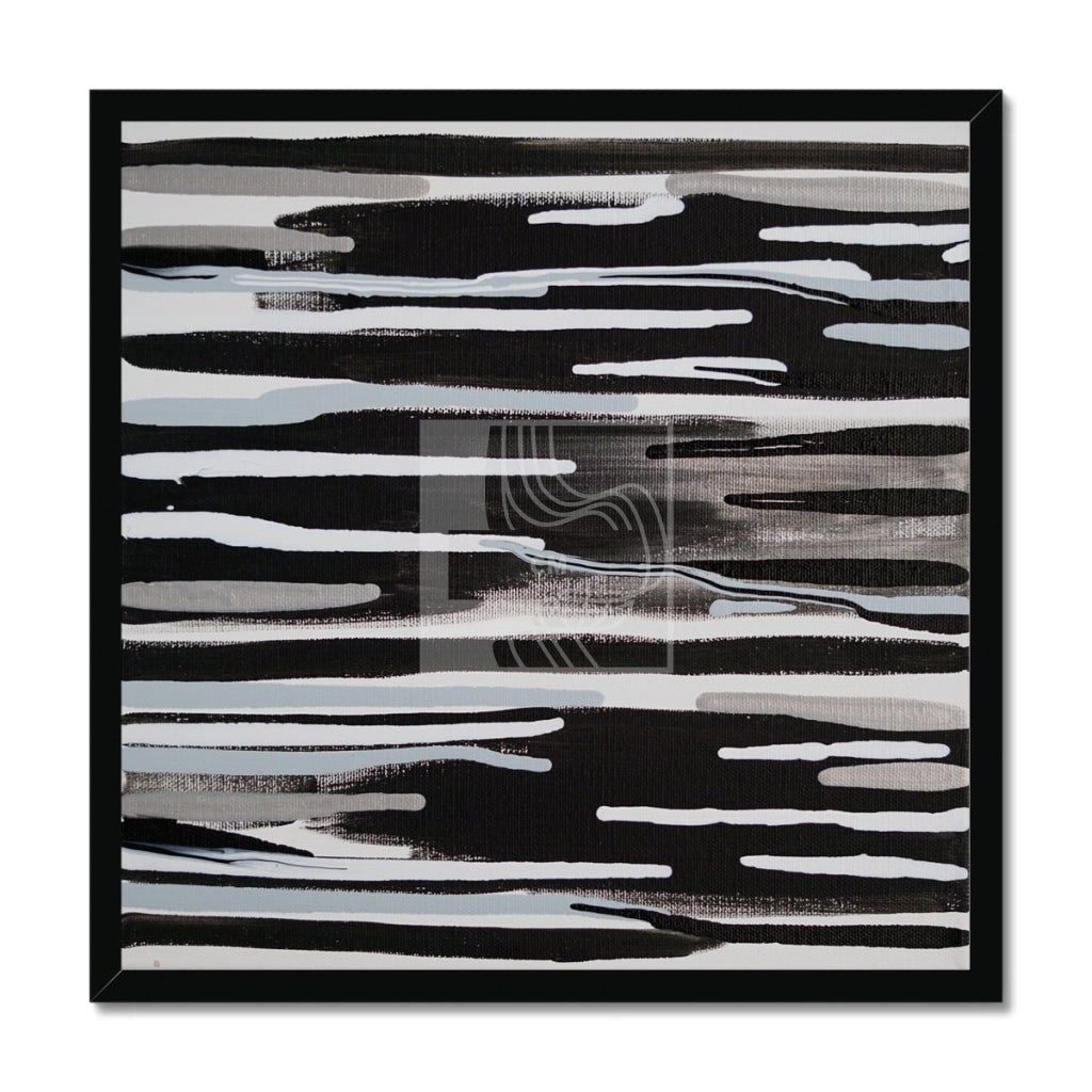 Gray Area Framed Print - Chelsea Martin Art