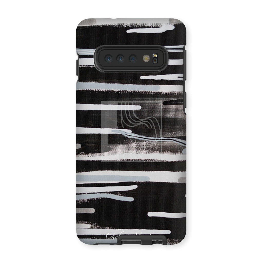 Gray Area Tough Phone Case Samsung Galaxy S10 / Gloss & Tablet Cases