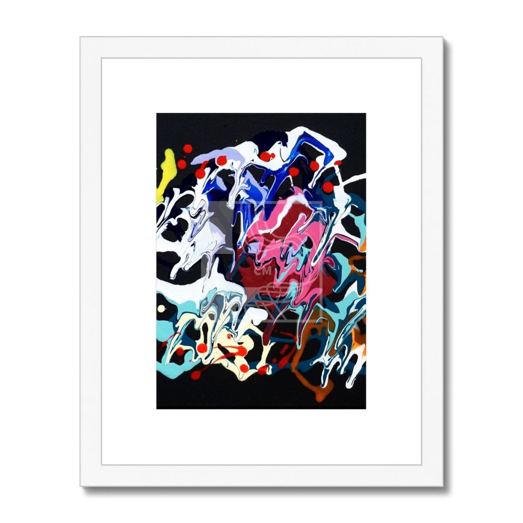 Melted Framed & Mounted Print - Chelsea Martin Art