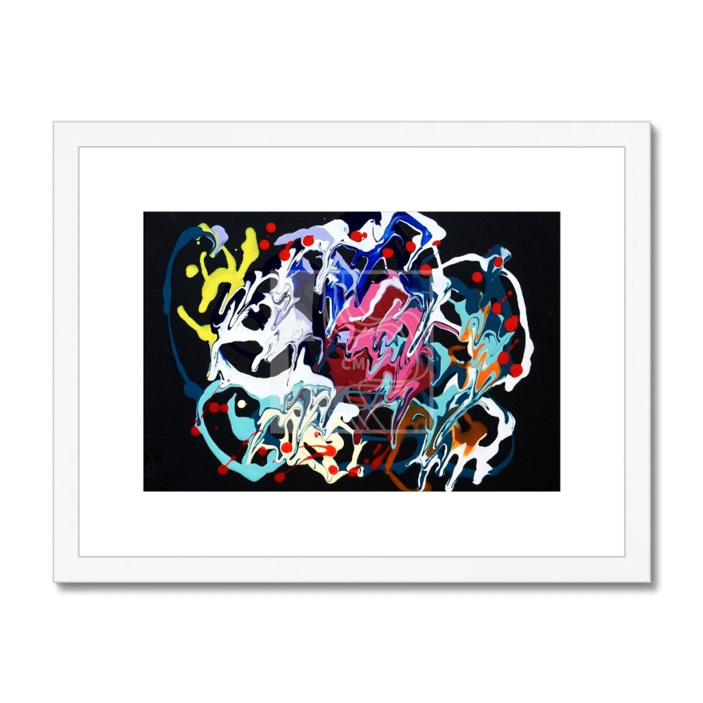 Melted Framed & Mounted Print - Chelsea Martin Art