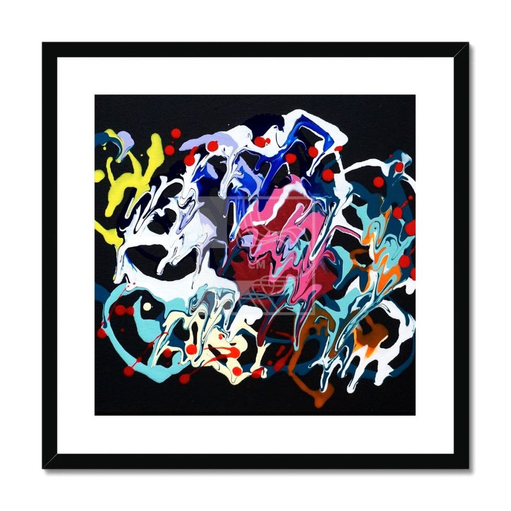 Melted Framed & Mounted Print - Chelsea Martin Art